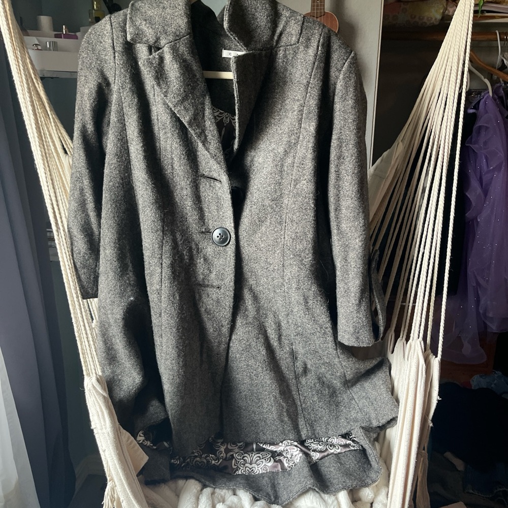 Women's Gray Coat